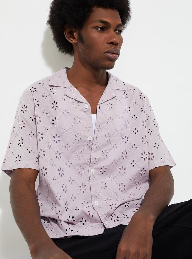 Double sequence embroidery work