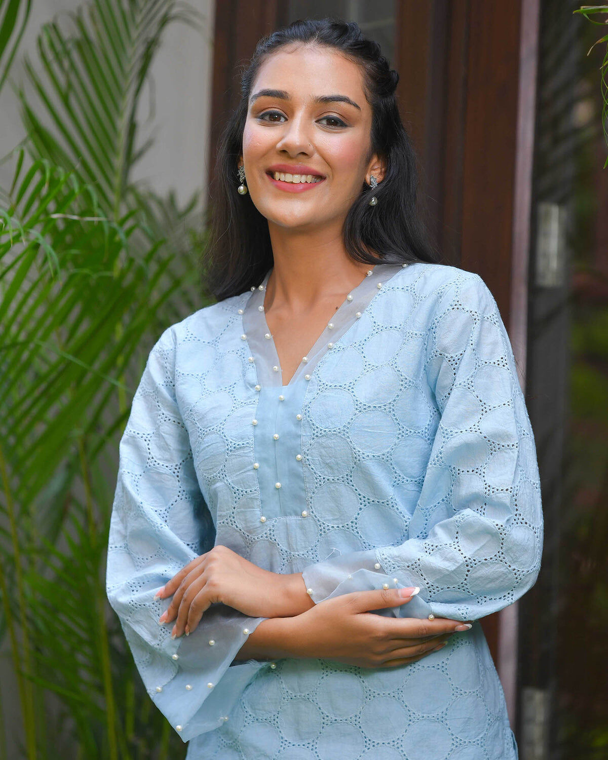 Precision in embroidery craftsmanship